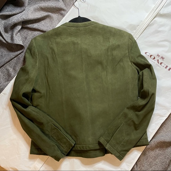 Coach Jacqueline Lamb suede jacket - Picture 5 of 8